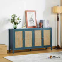 Navy blue deals credenza